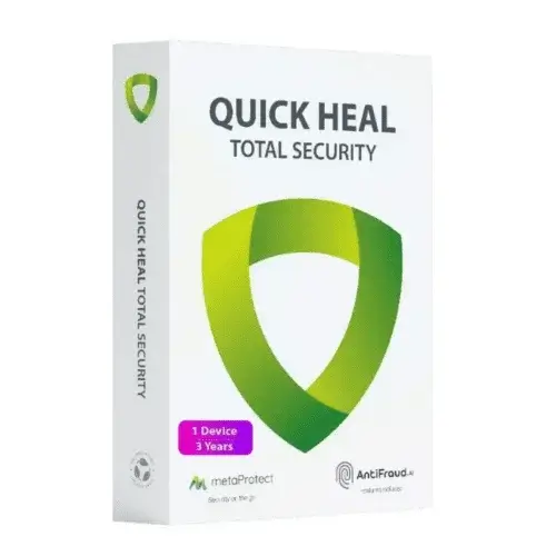 BAK-554576 (1) Quick Heal Total Security 1 User – 3 Years