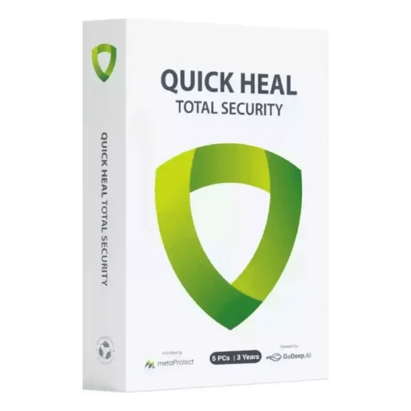BAK-554581 (1) Quick Heal Total Security 5 User – 3 Year