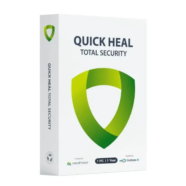 BAK-554584 (1) Quick Heal Total Security 1 User – 1 Year