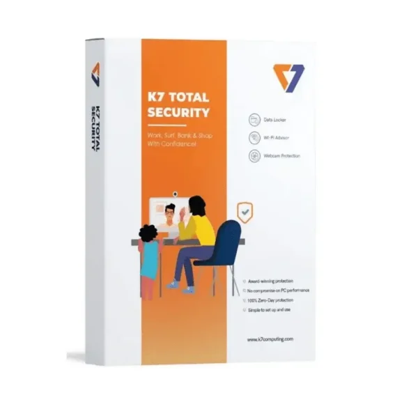 BAK-554597 (1) K7 Total Security 1 User – 3 Year