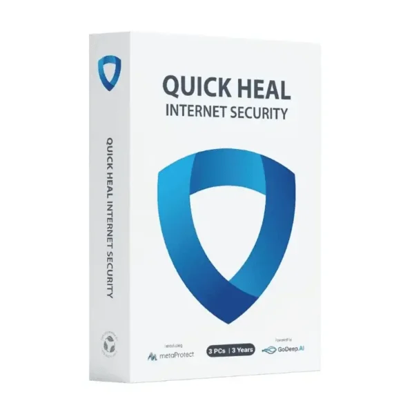 BAK-554600 (1) Quick Heal Internet Security 3 User – 3 years