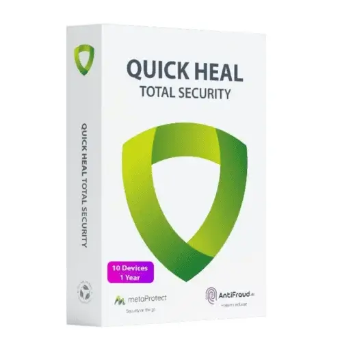 BAK-554602 (1) Quick Heal Total Security 10 User – 1 Year