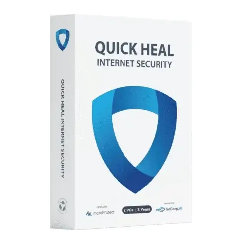 BAK-554620 (1) Quick Heal Internet Security 2 User – 3 years