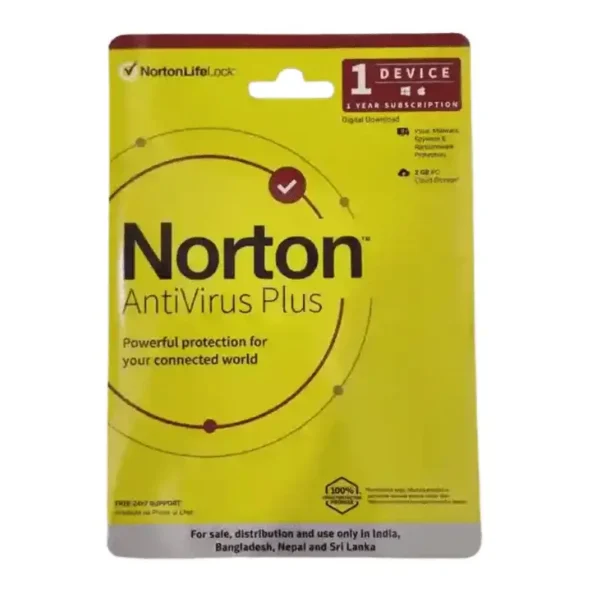 BAK-554665 (1) Norton Antivirus Plus 1 User 1 Year
