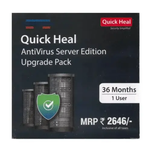BAK-554680 (1) Renew Quick Heal Antivirus for Server Edition - 1 Server 3 year