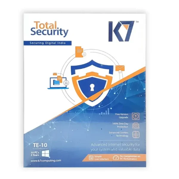 BAK-554682 (1) K7 Total Security - 10 User 3 Year