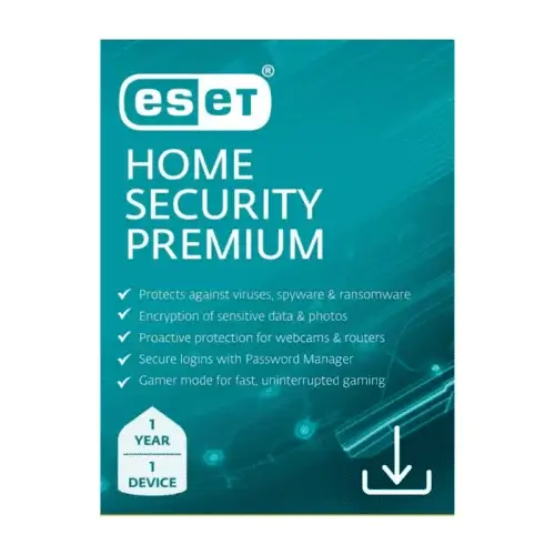 BAK-554692 (1) Eset Home Security Premium - 1 User 1 Year