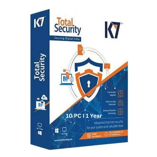 BAK-554613 (1) K7 Total Security 10 PC -1 Year Single Key